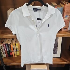 Polo Ralph Lauren White Polo Shirt